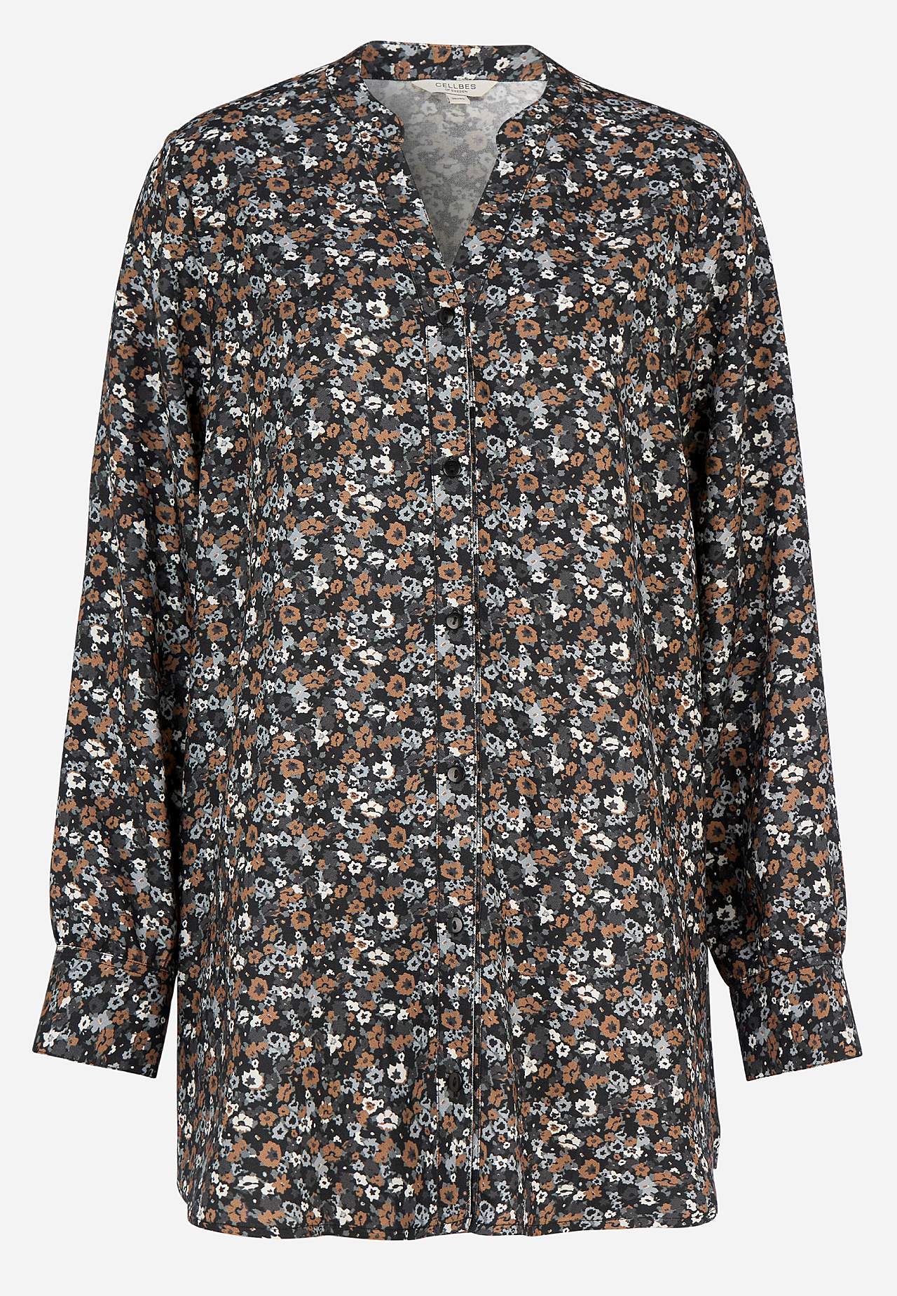 Gewebte Tunika mit Knöpfen