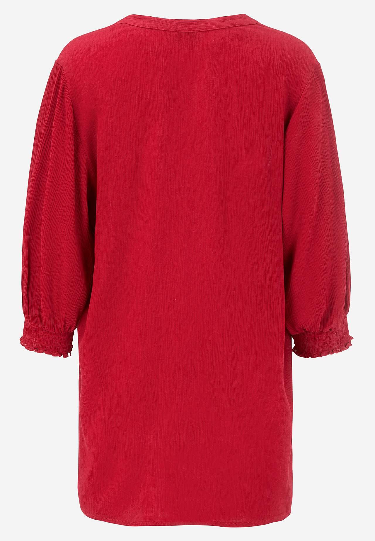 Bluse aus Krepp