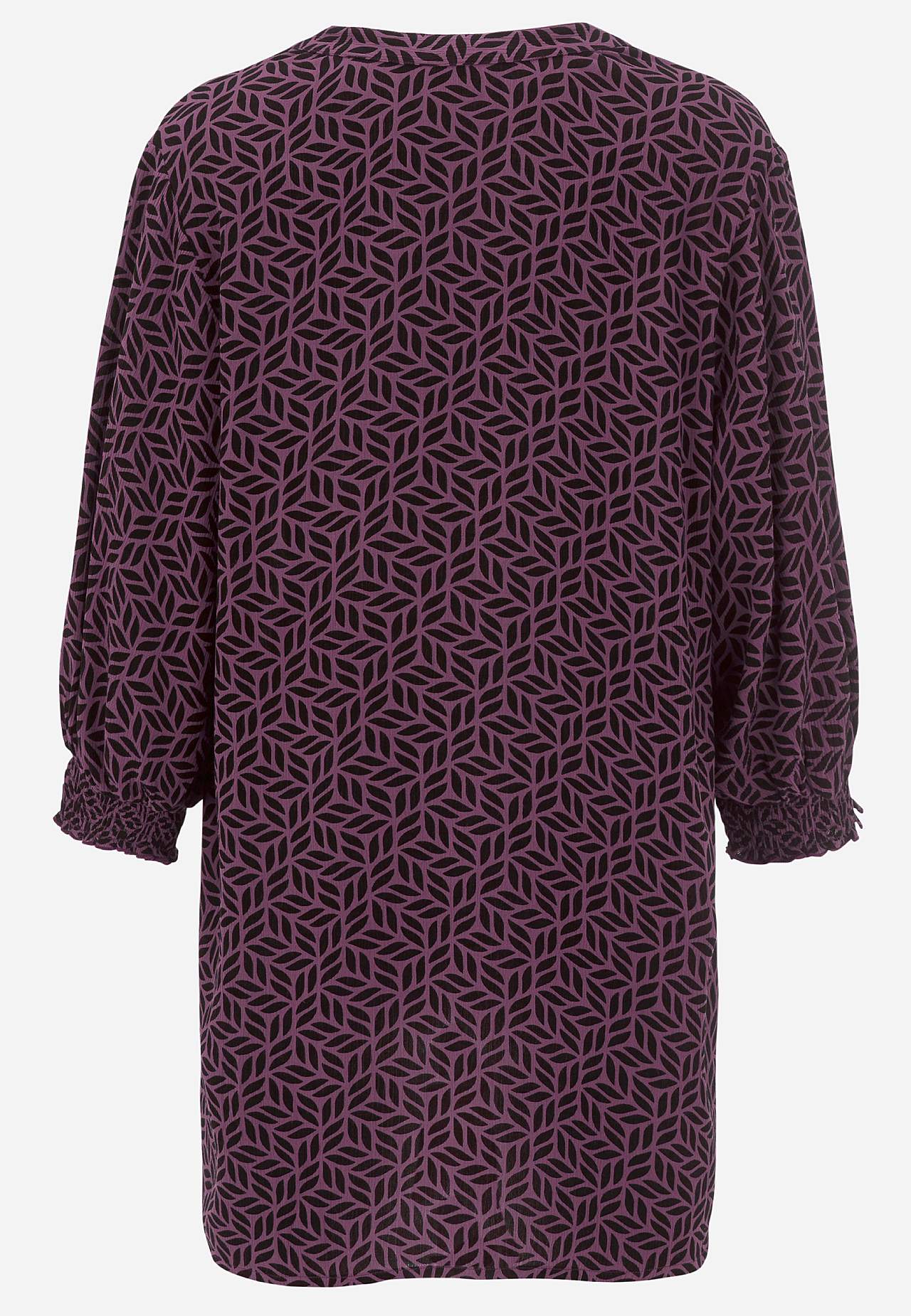 Bluse aus Krepp