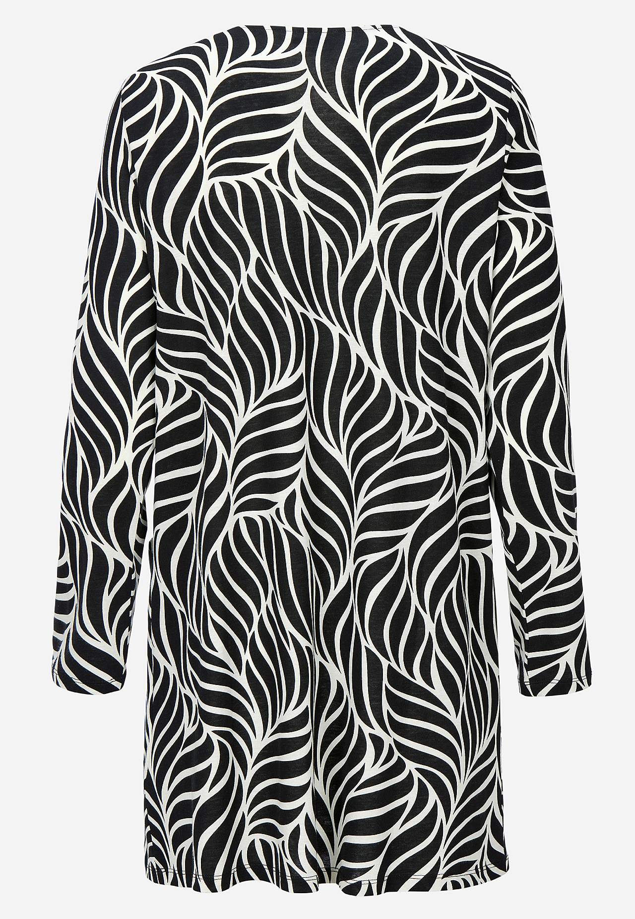 Jersey-Tunika mit Taschen