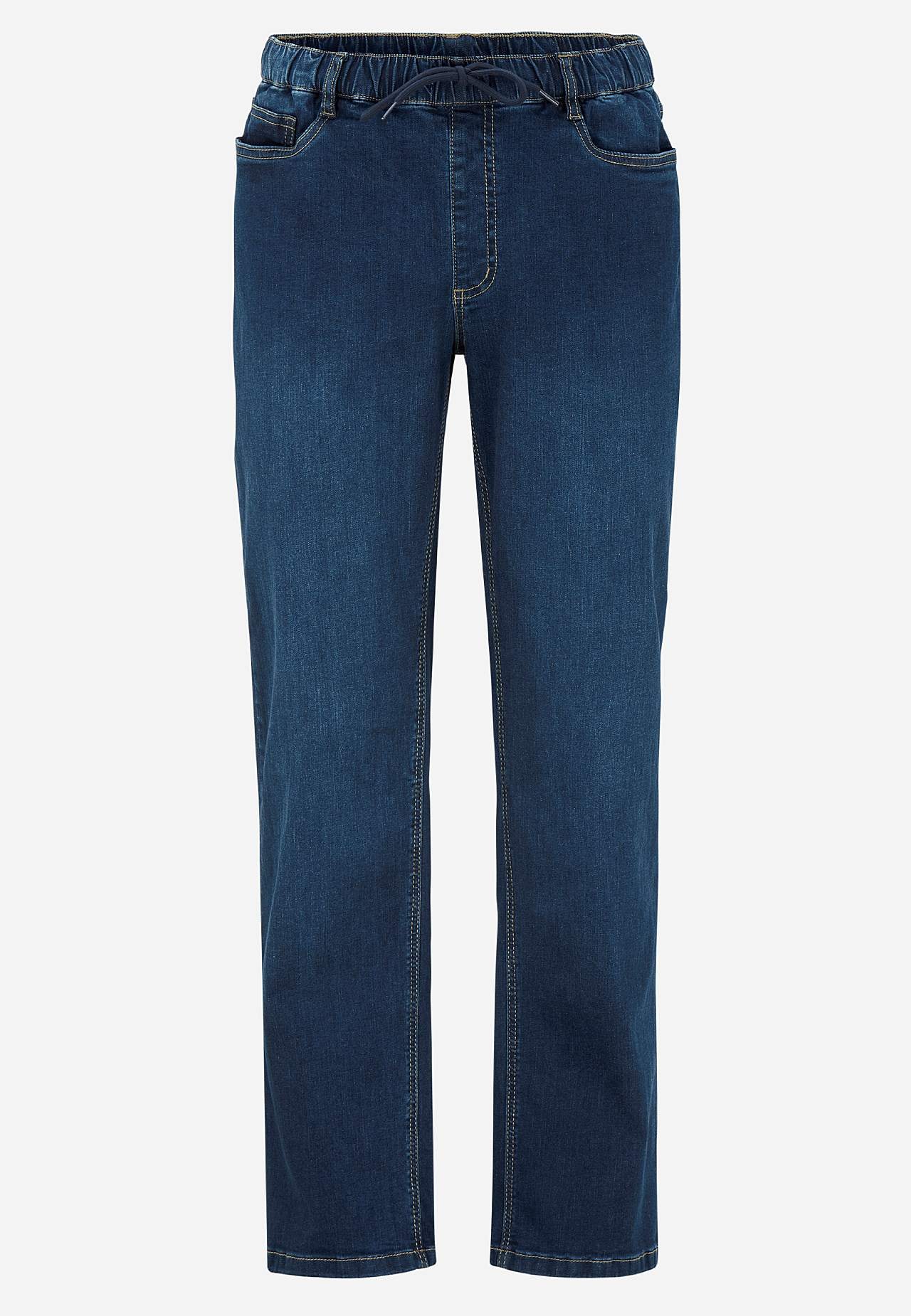 Elastische Jogger-Jeans