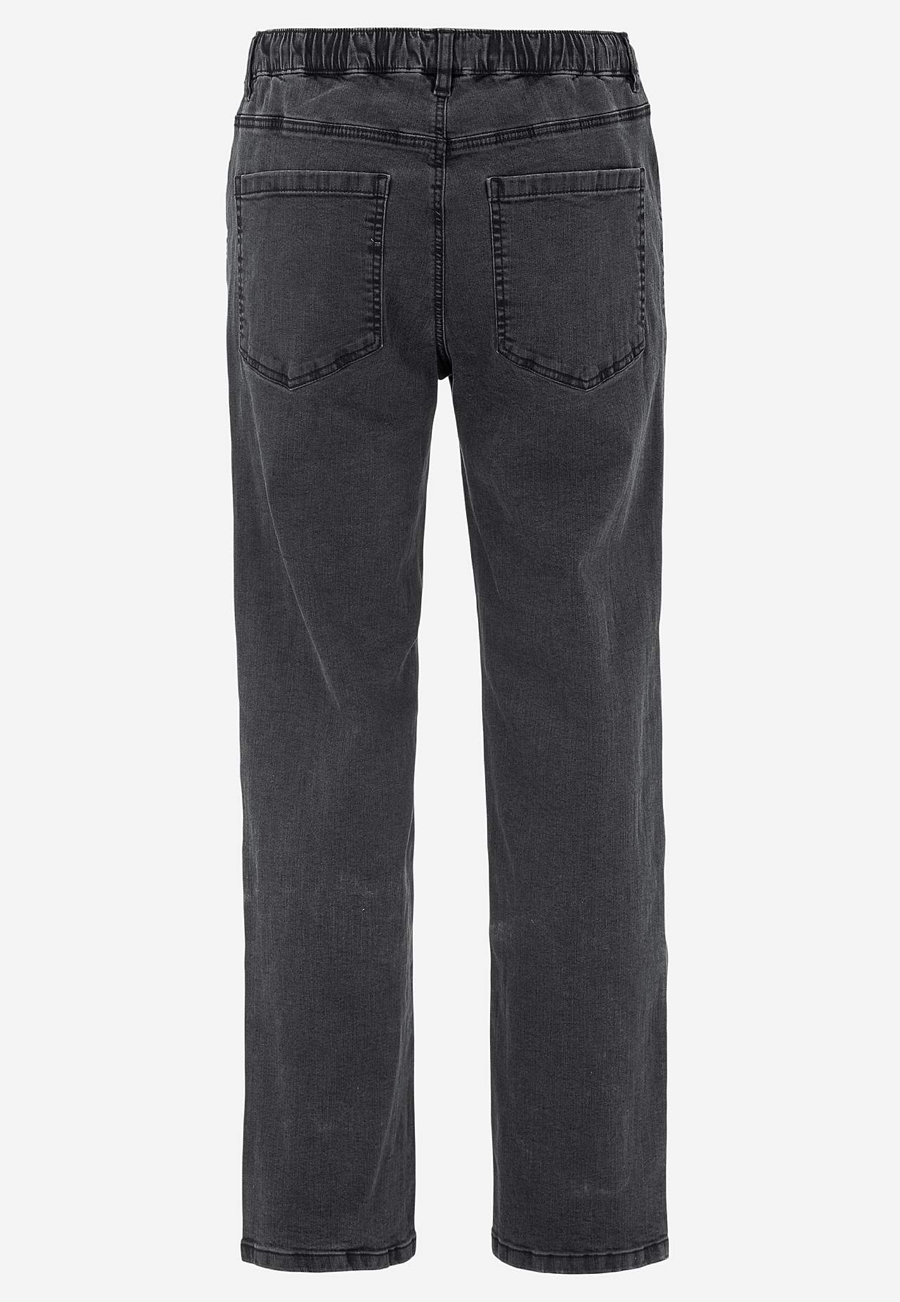 Elastische Jogger-Jeans