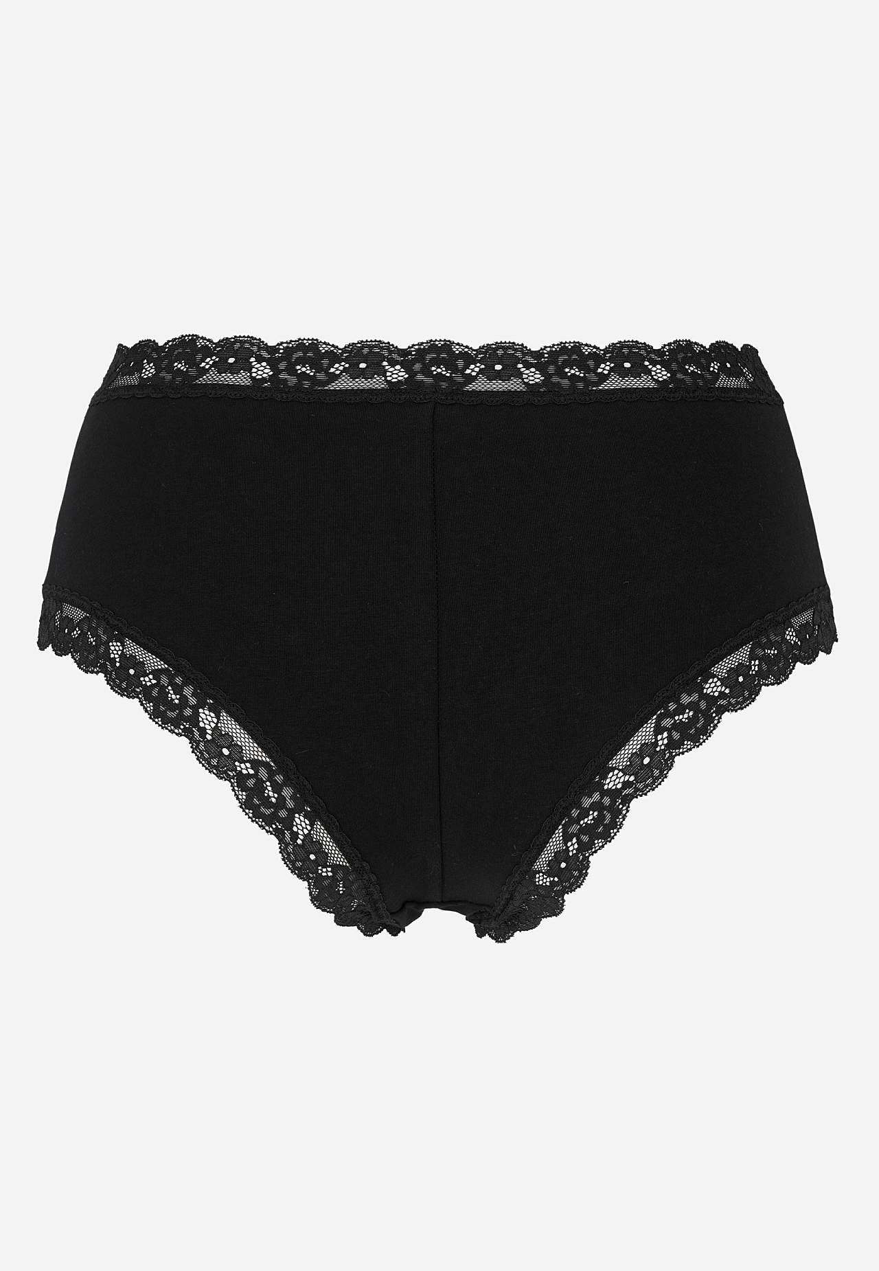 Baumwollslip mit Spitzenborte 3er-Pack 3er-Pack