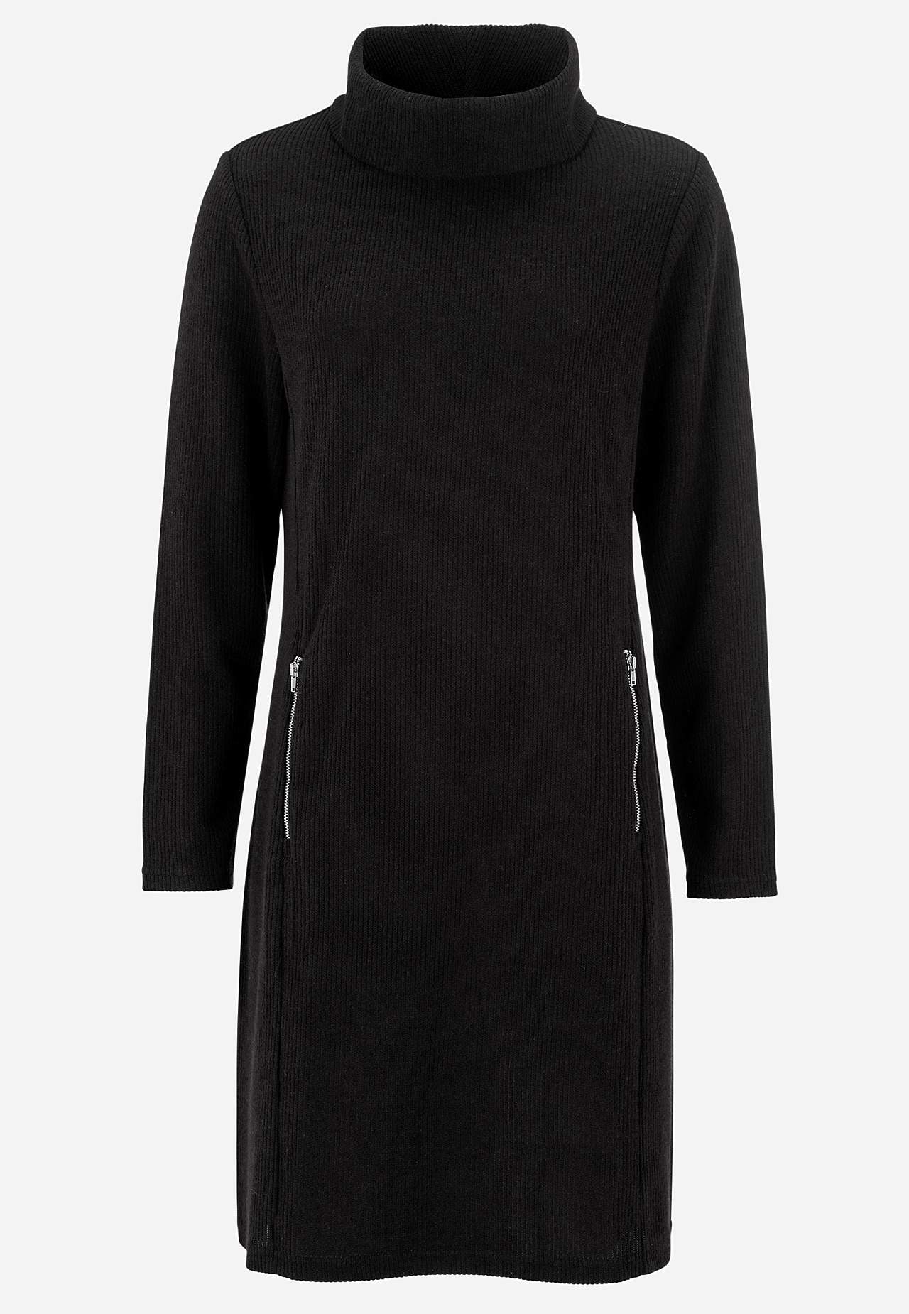 Super weiches Kleid mit Kragen