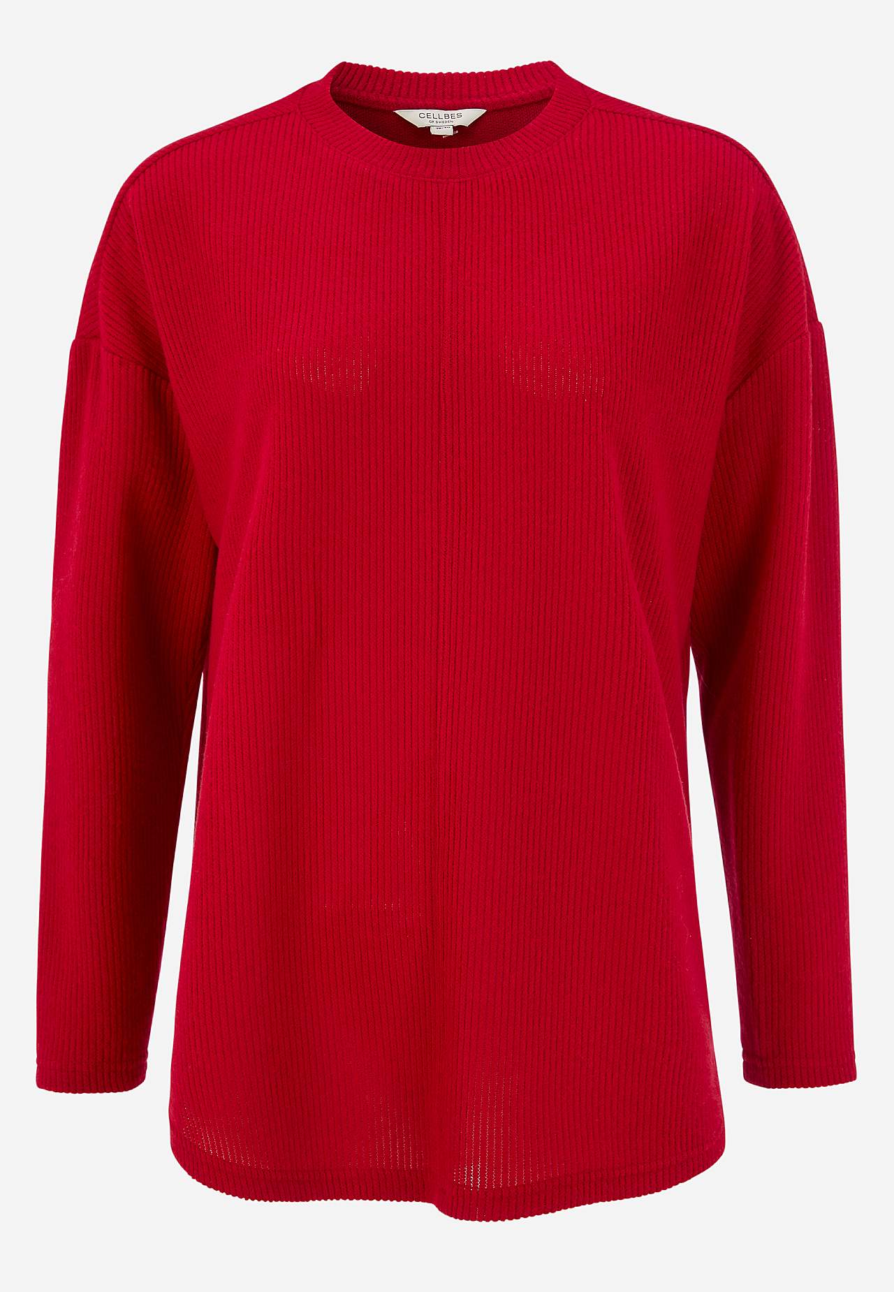 Super weicher Pullover mit dekorativer Mittelnaht