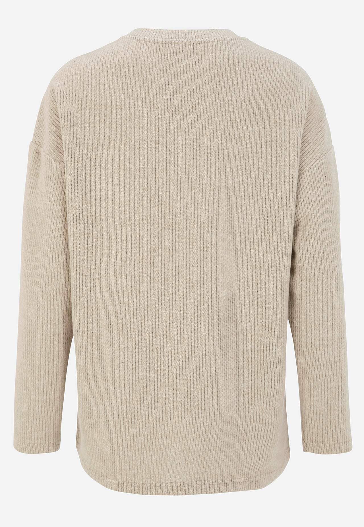 Super weicher Pullover mit dekorativer Mittelnaht Beata