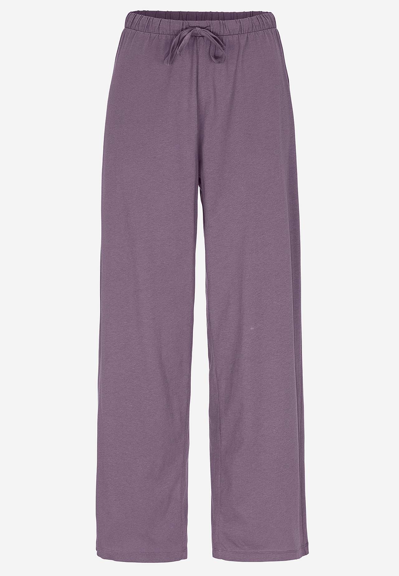 Zweiteiligerer Pyjama mit Spitzenborte