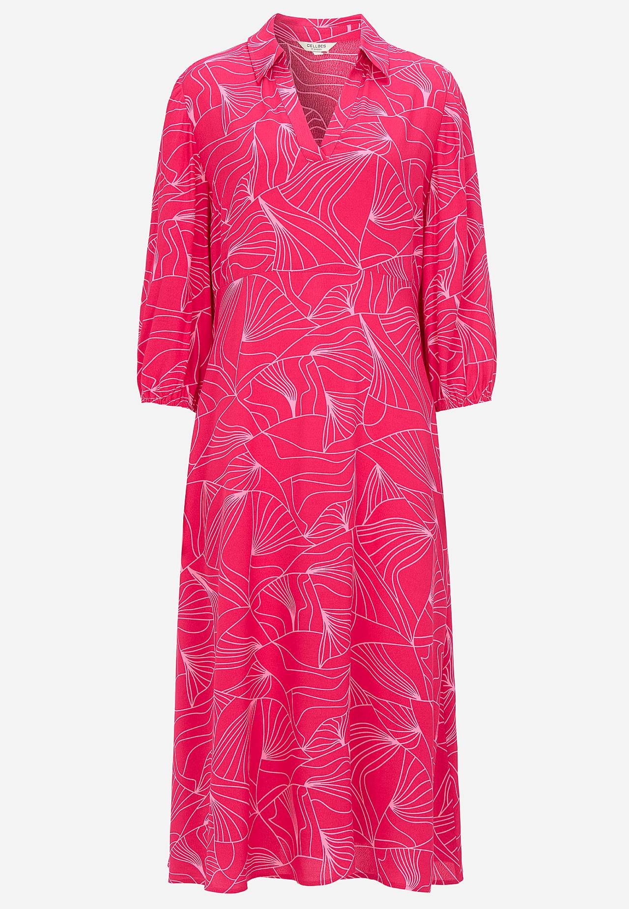 Gewebtes Kleid mit Taschen