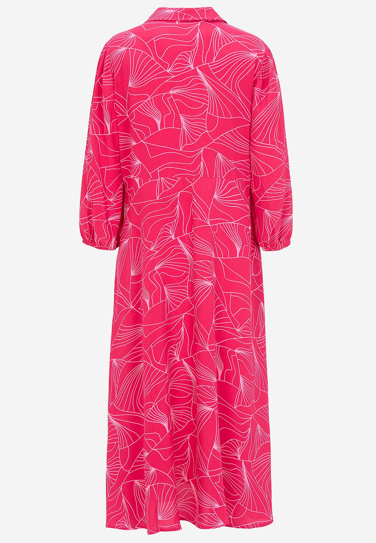 Gewebtes Kleid mit Taschen