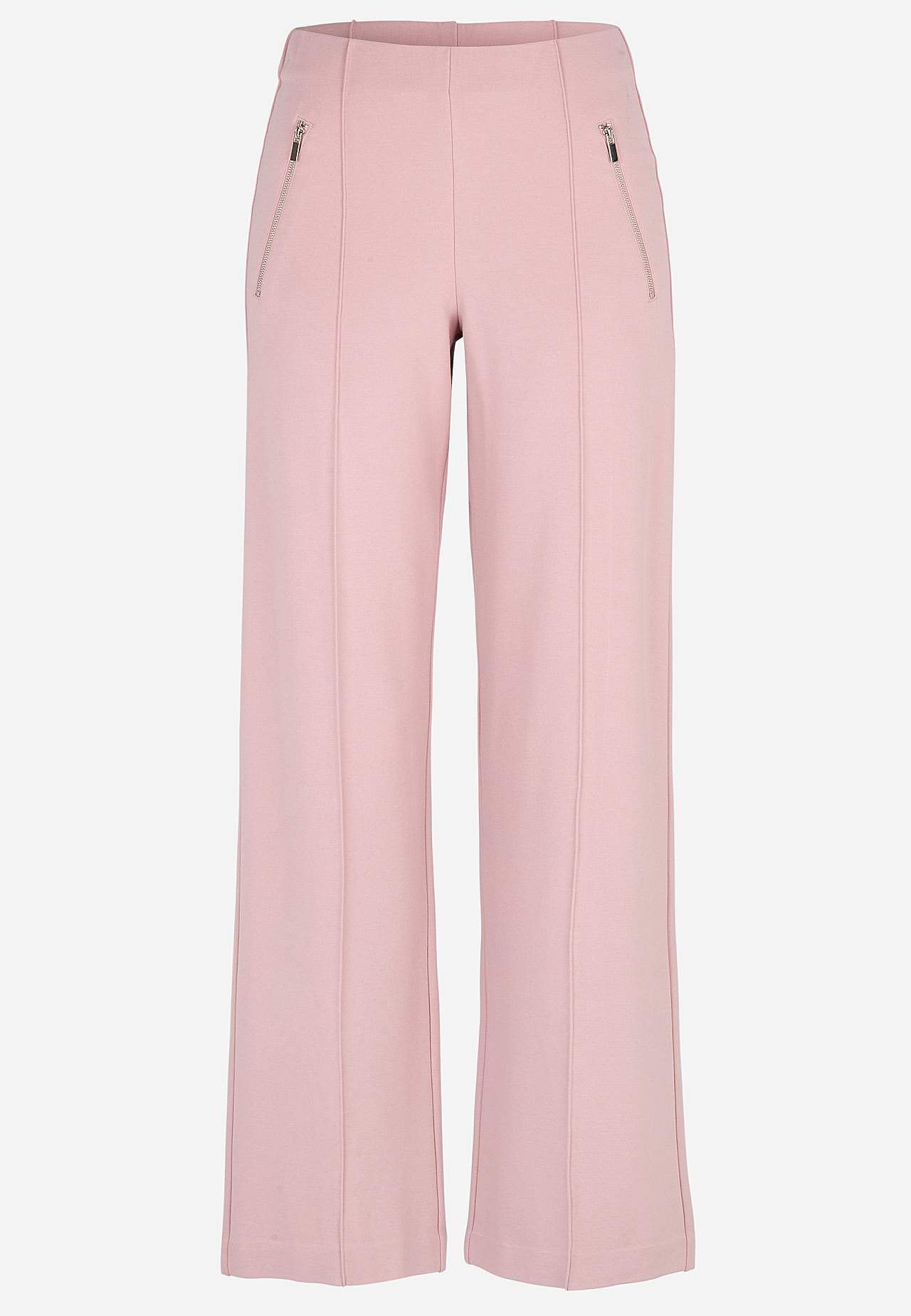 Breite Hose aus Romanit-Jersey Lisa