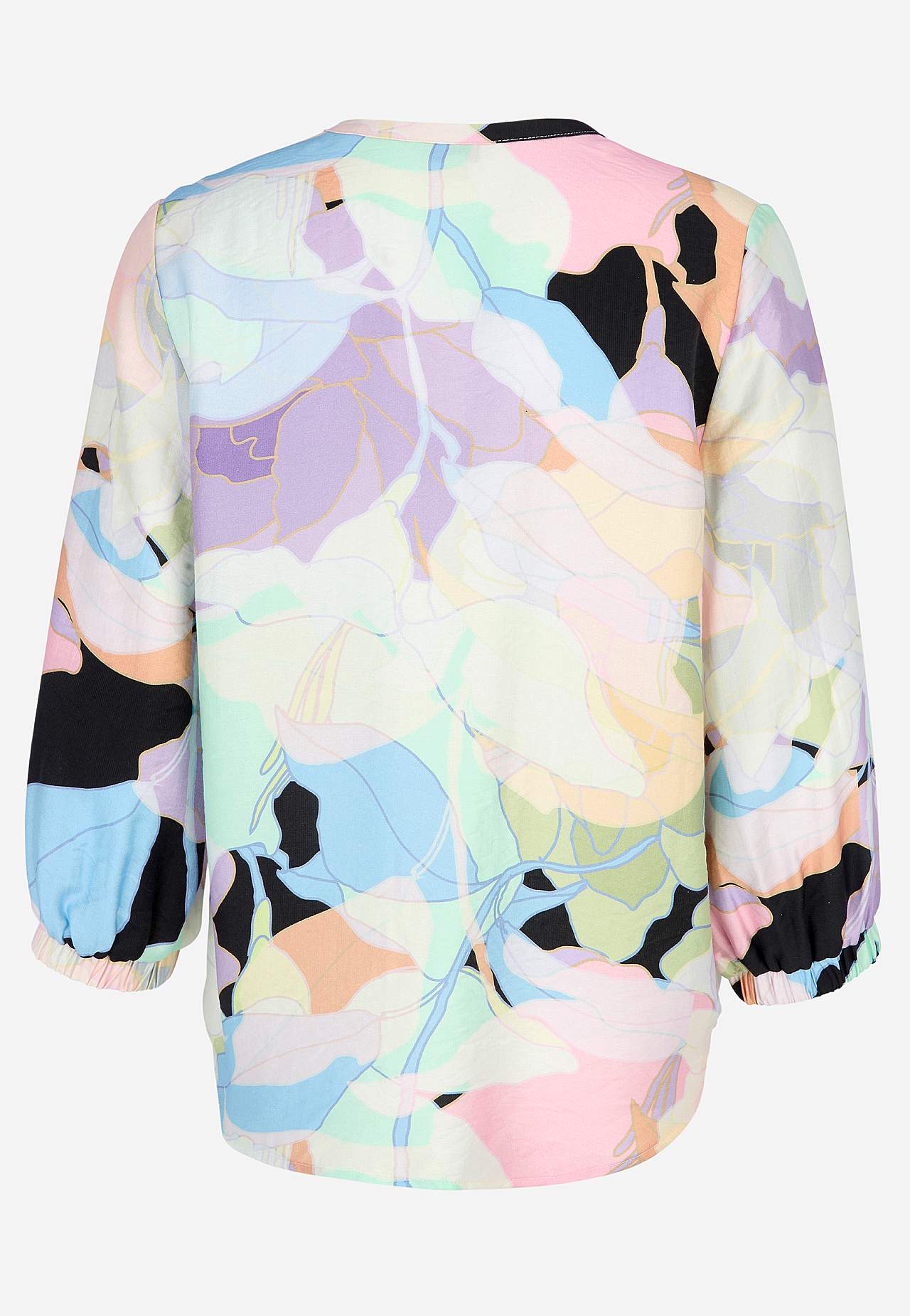 Gewebte, gemusterte Bluse