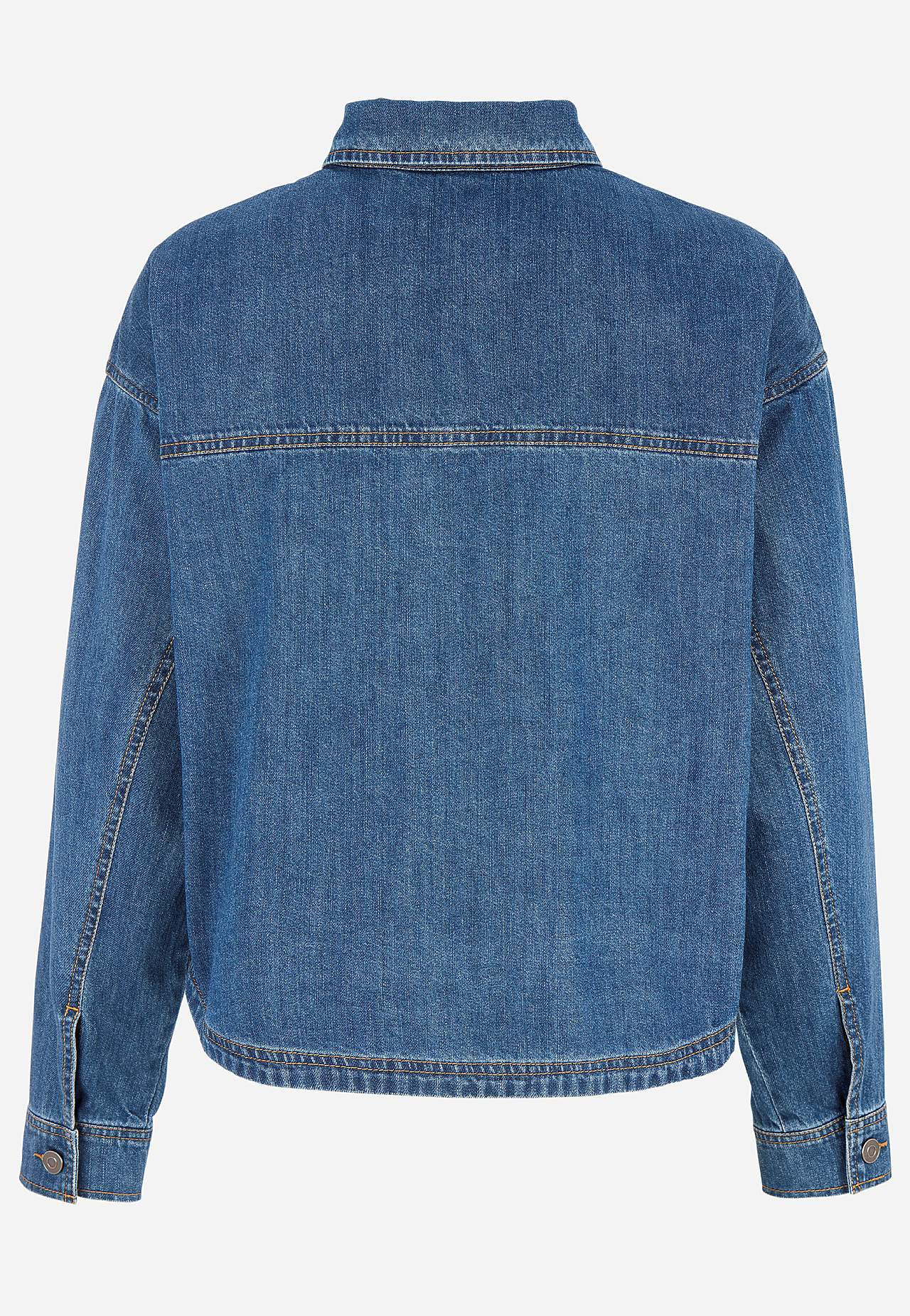 Nicht dehnbare Jeansjacke