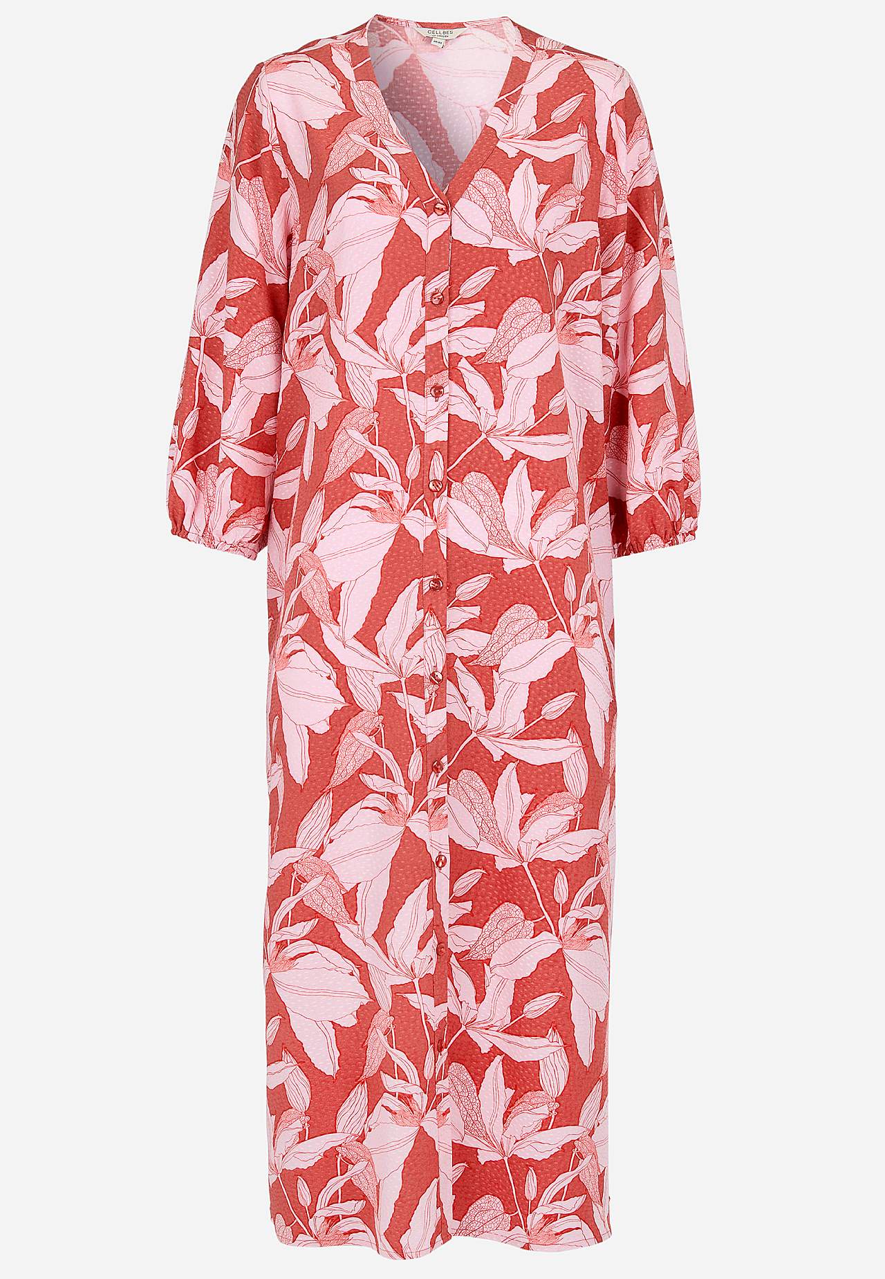 Gewebtes Kleid mit Taschen