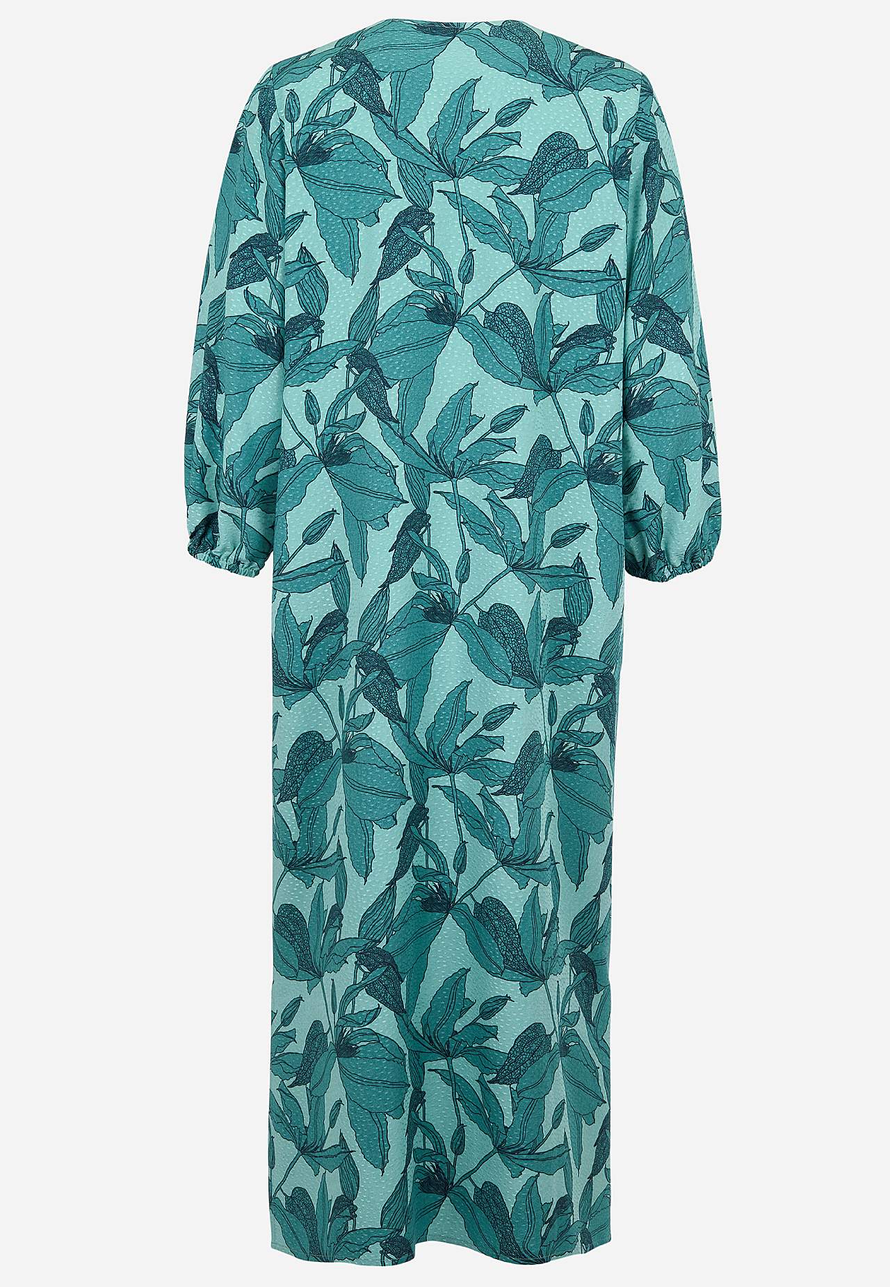 Gewebtes Kleid mit Taschen