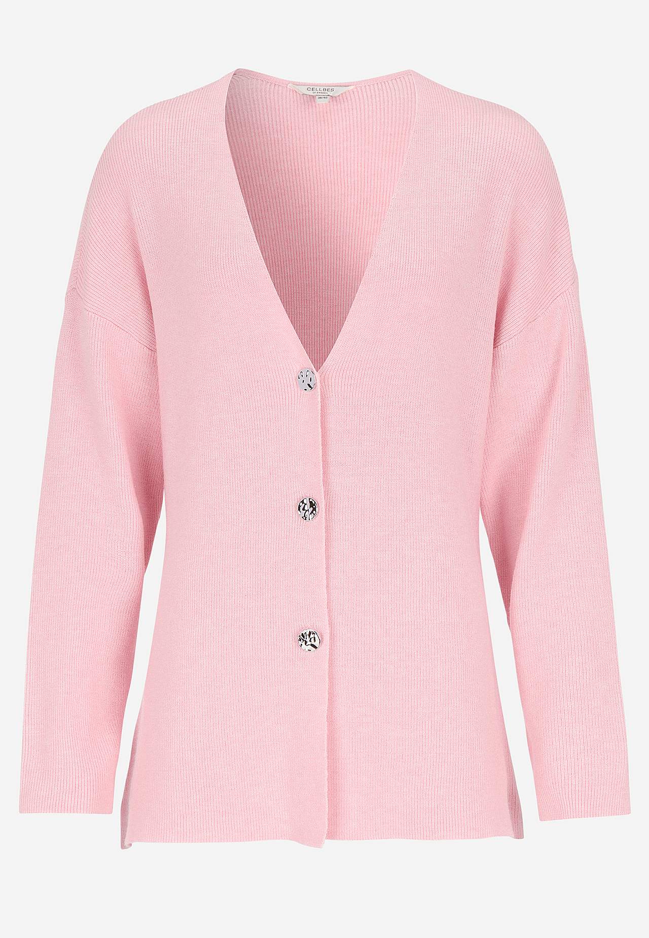 Fein gestrickt Cardigan