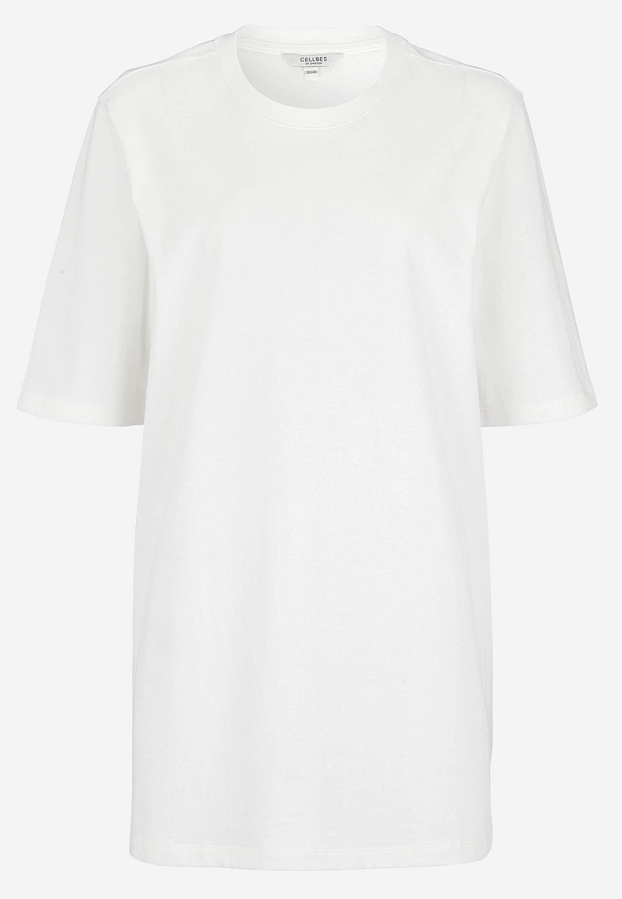 Jersey-Tunika aus grobem Baumwolljersey