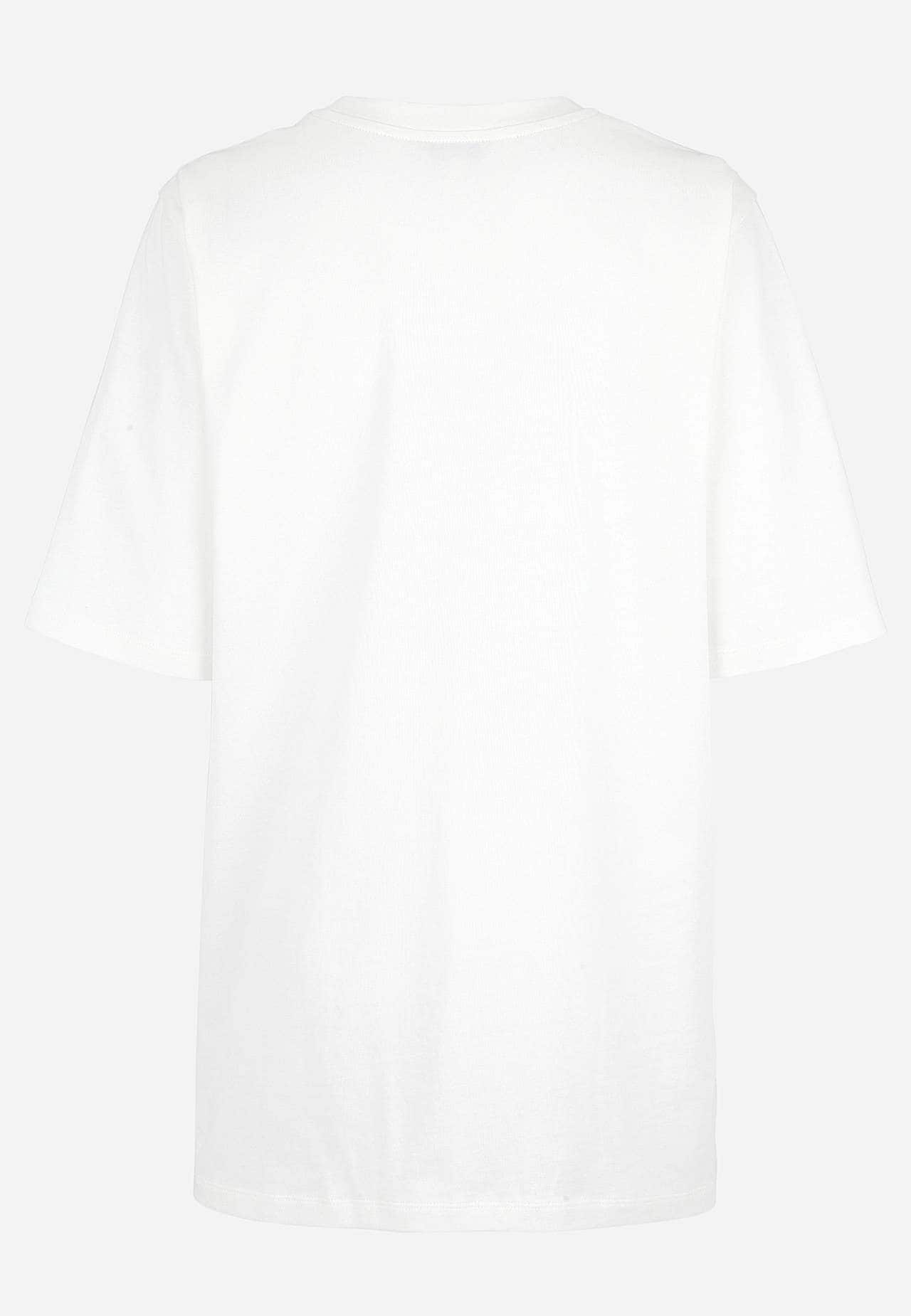 Jersey-Tunika aus grobem Baumwolljersey