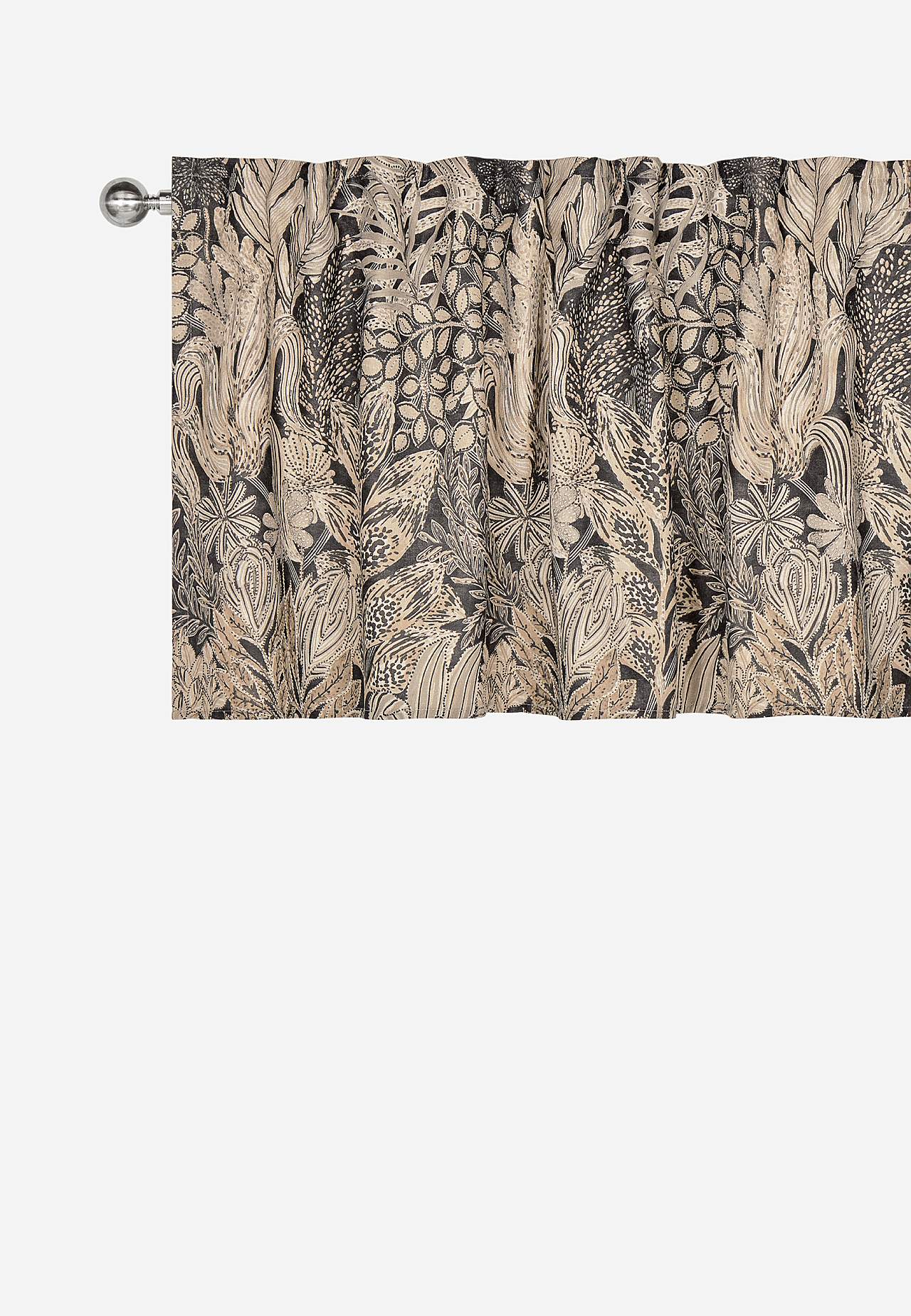 Gemusterter Querbehang mit Multiband