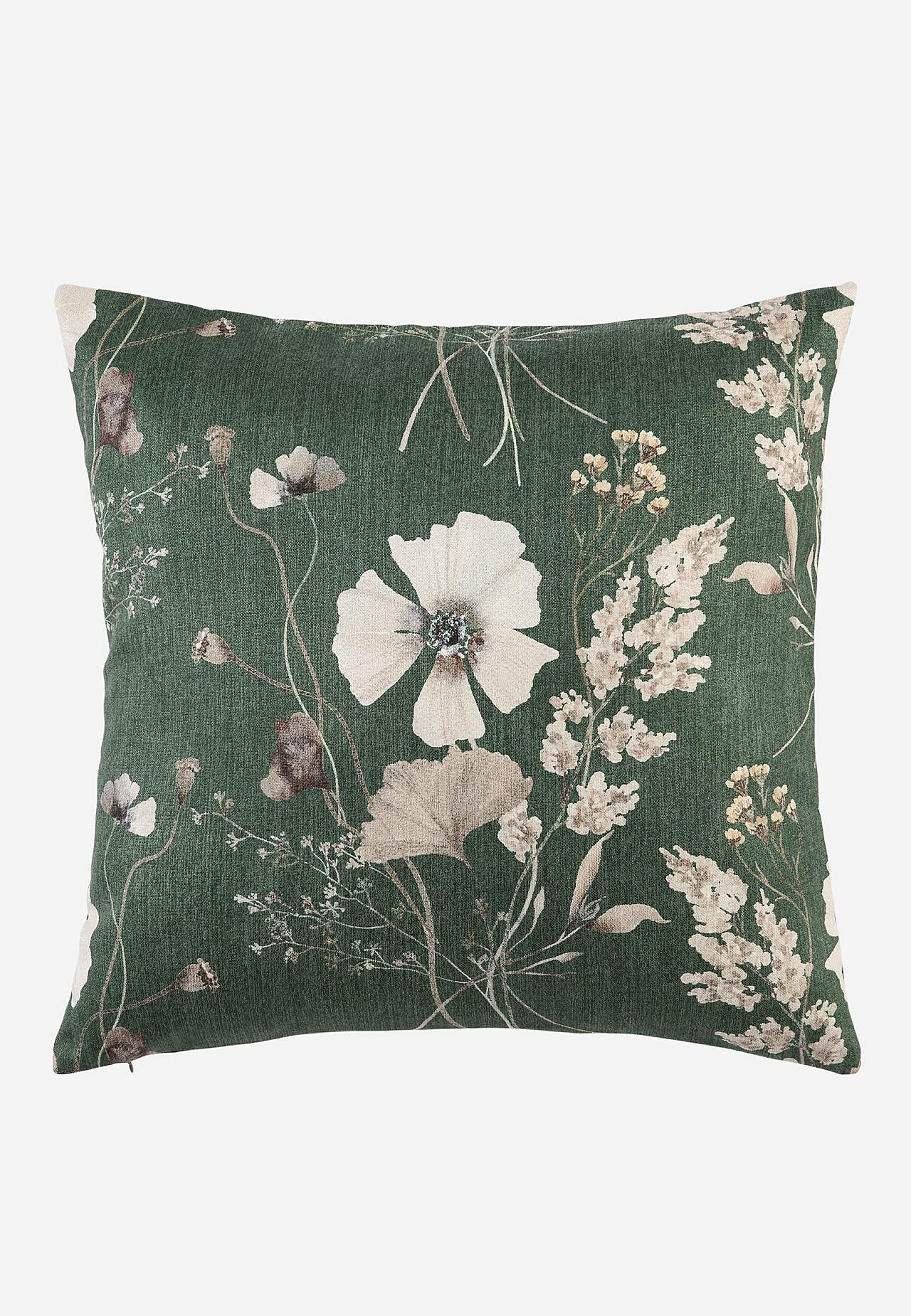 Kissenbezug mit einem Blumen-Muster
