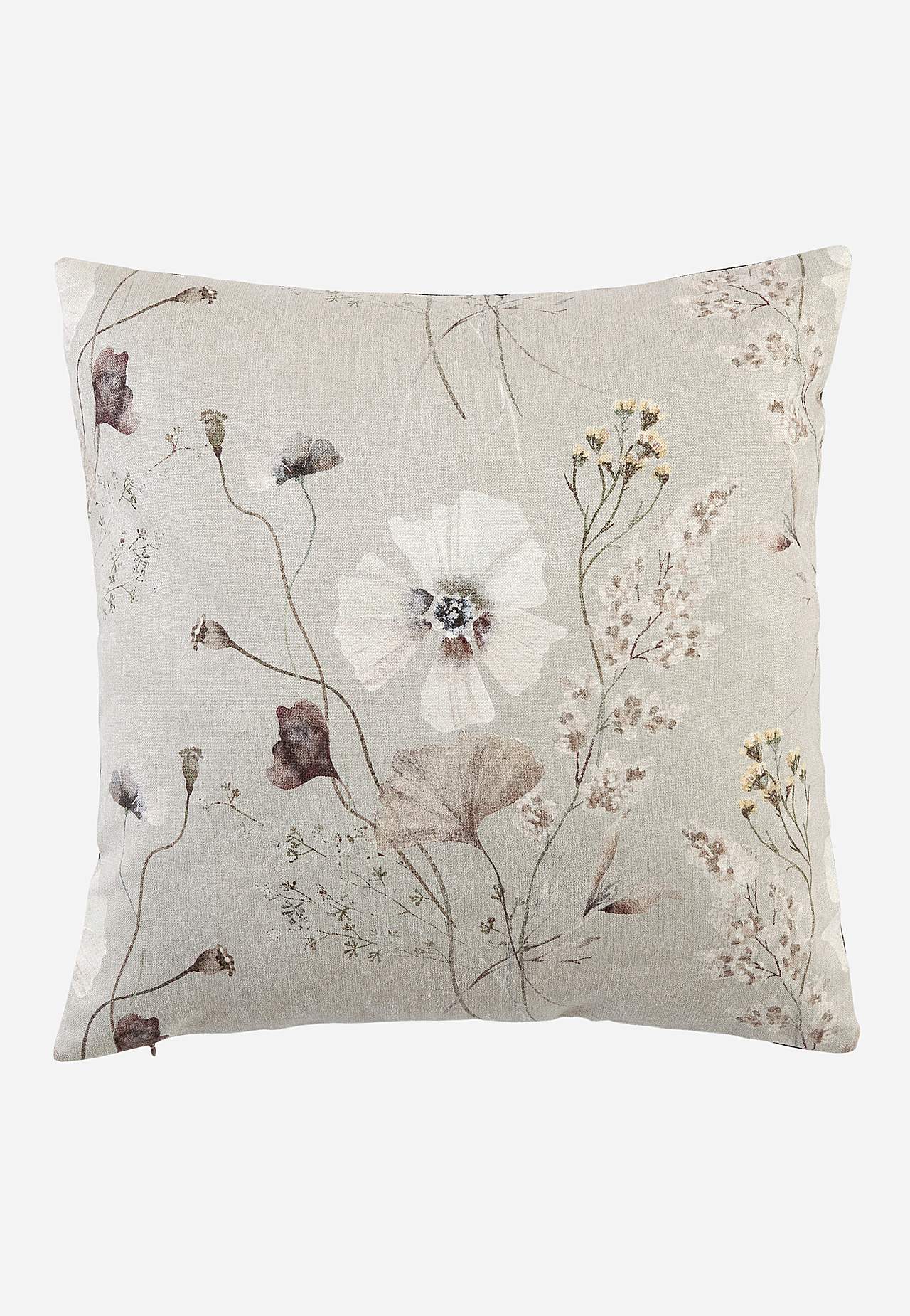 Kissenbezug mit einem Blumen-Muster
