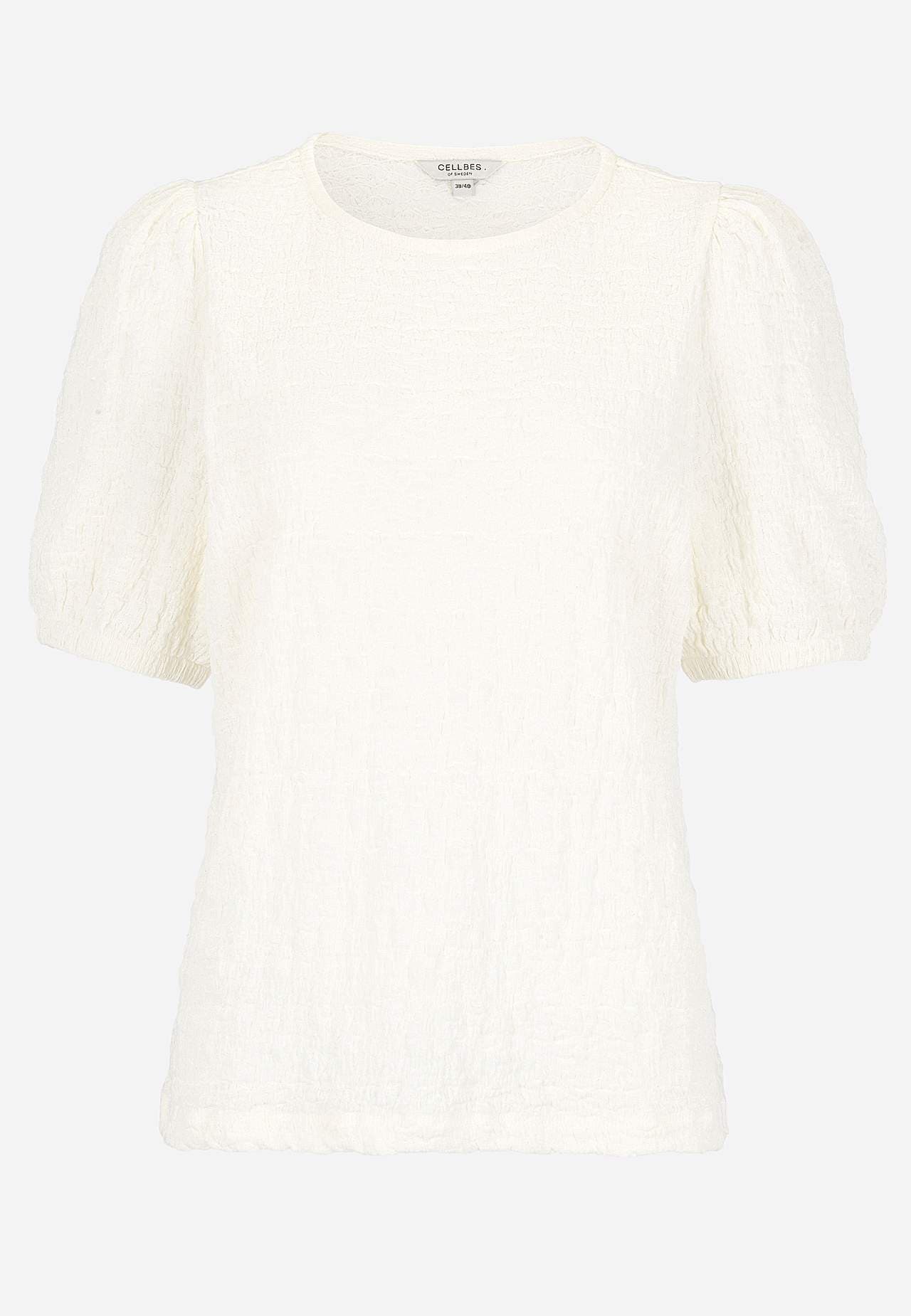 Jersey-Top mit Struktur