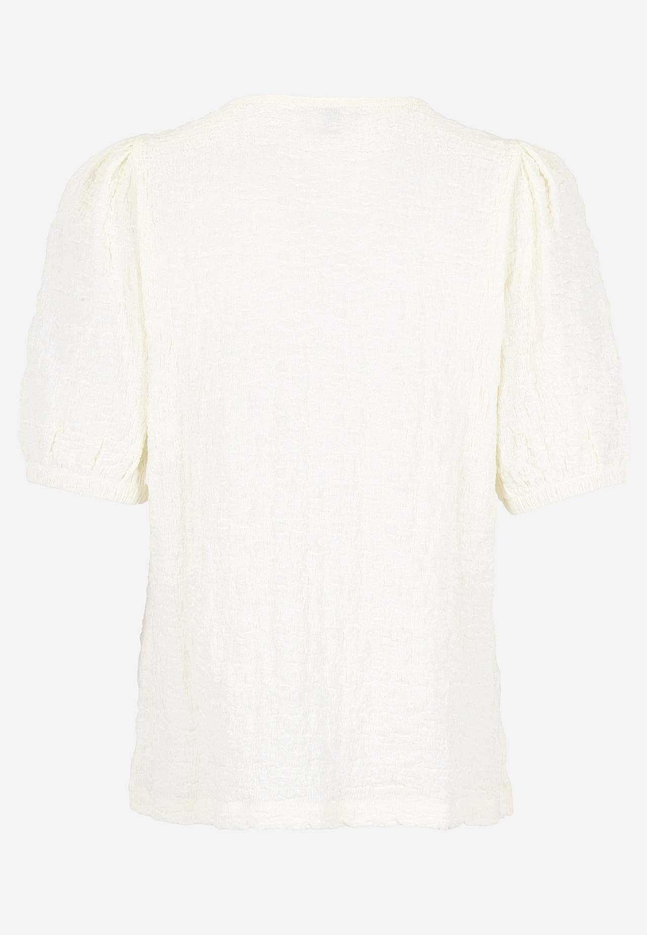 Jersey-Top mit Struktur