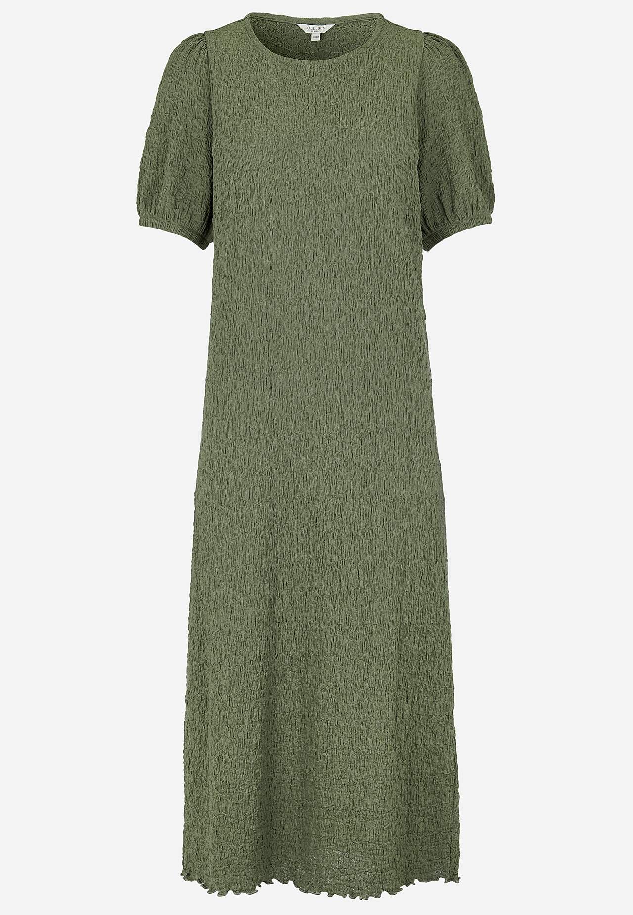 Jerseykleid mit Struktur