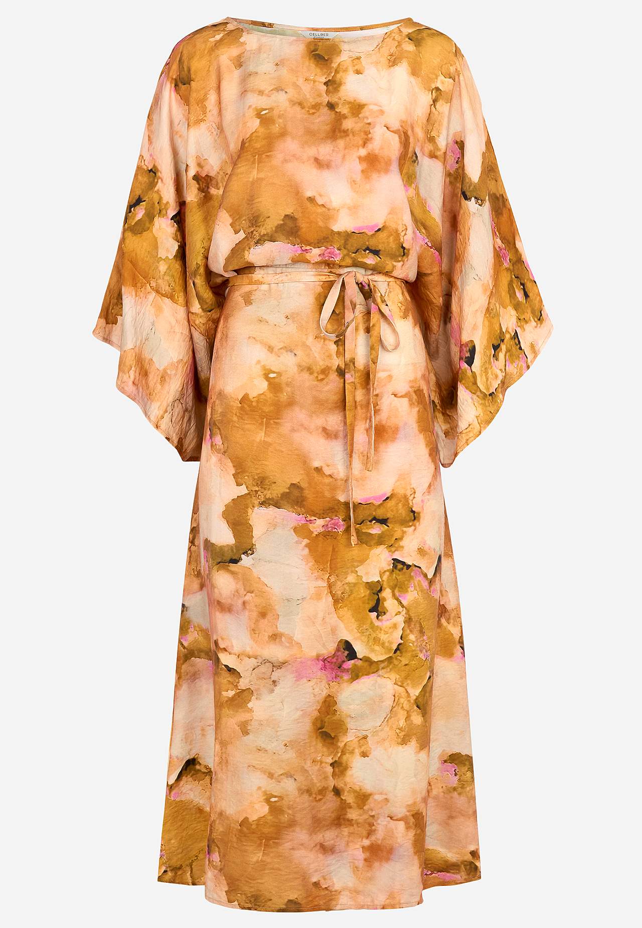 Gemustertes Kaftankleid