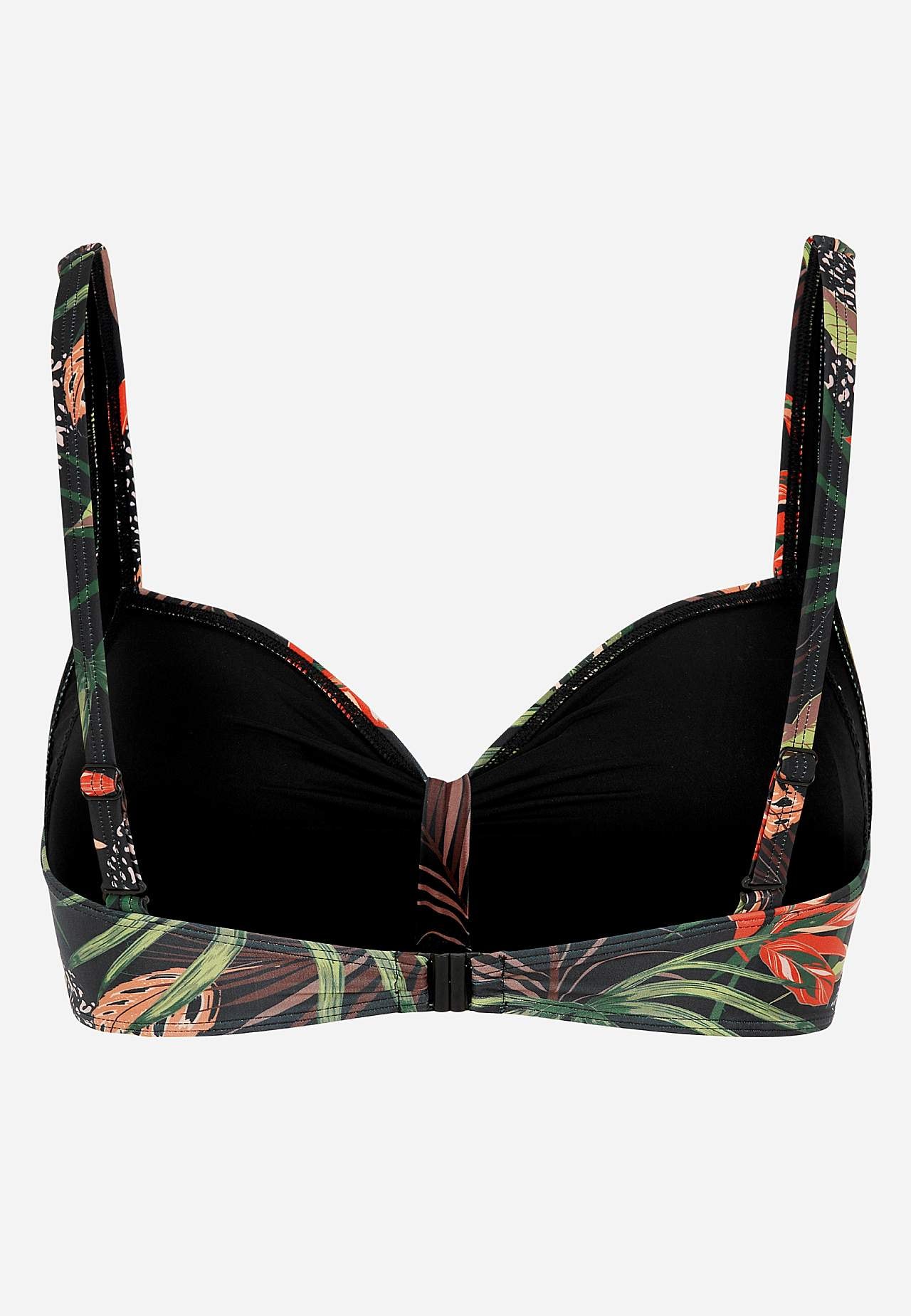 Gemusterter Bikini-BH