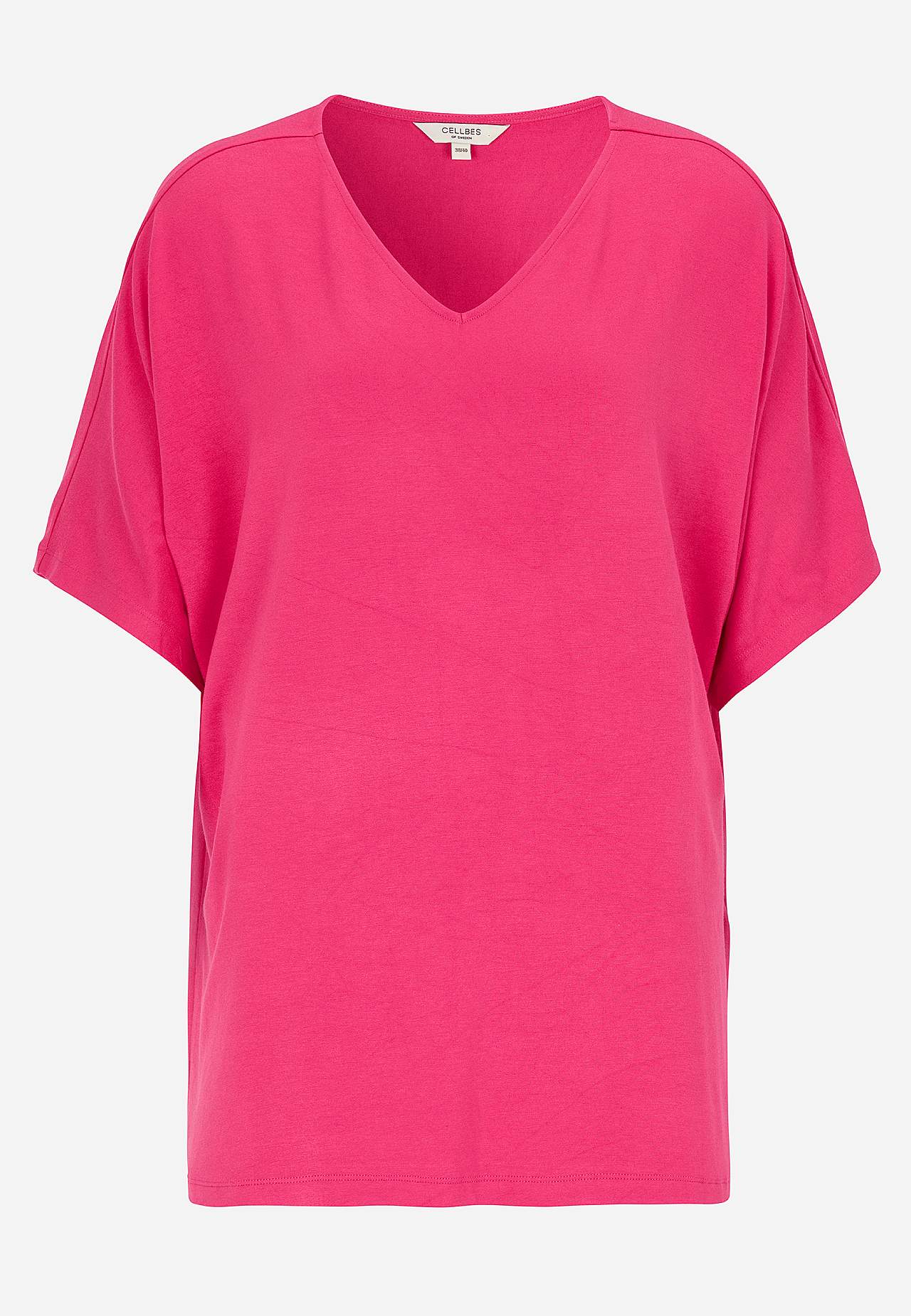 Jersey-Top mit Kimono-Stil Ärmel