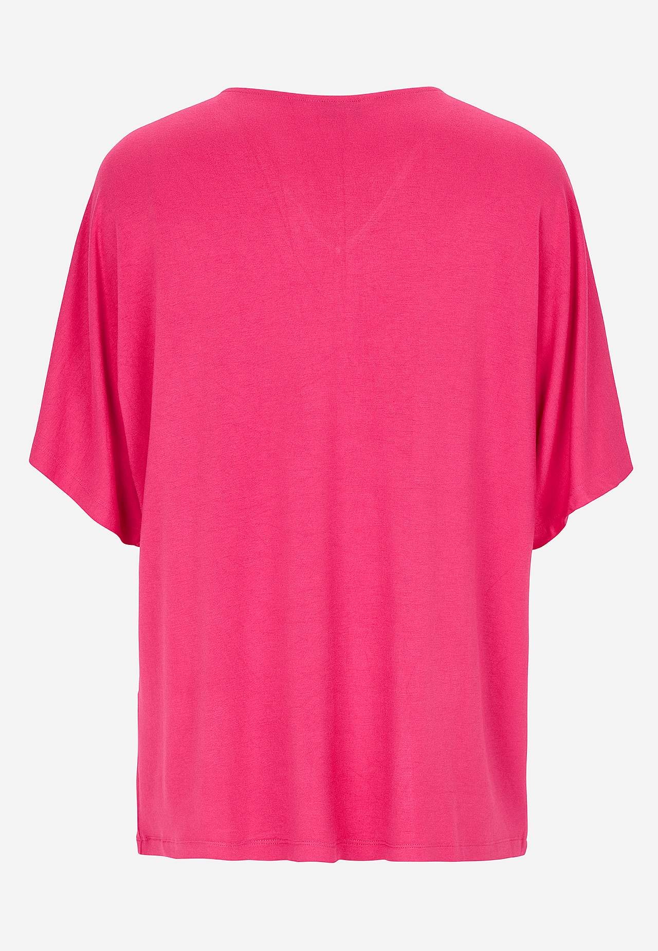 Jersey-Top mit Kimono-Stil Ärmel