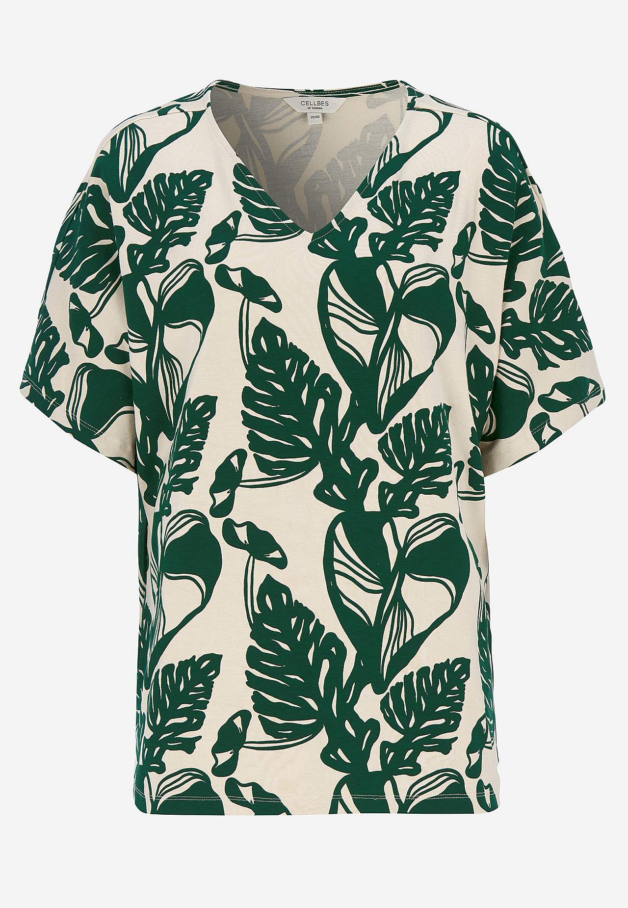 Jersey-Top mit Kimono-Stil Ärmel