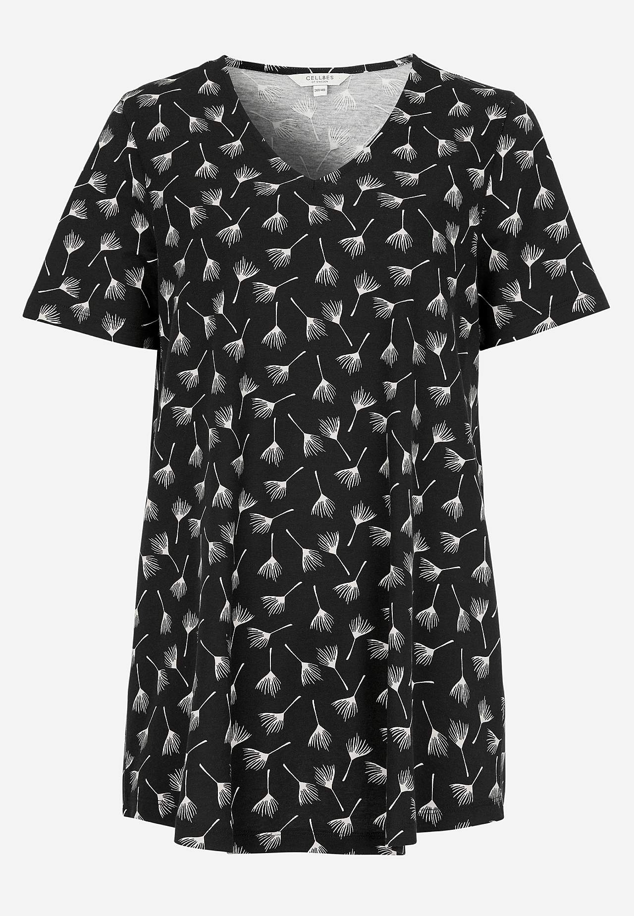 Kurzärmlige Jersey-Tunika