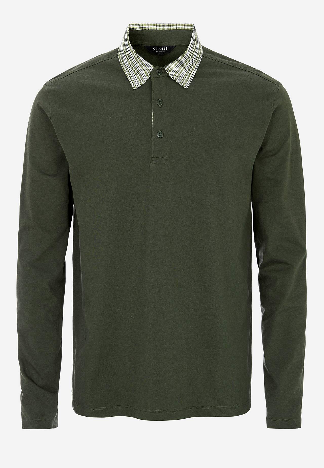 Langärmliger Pullover mit Kragen
